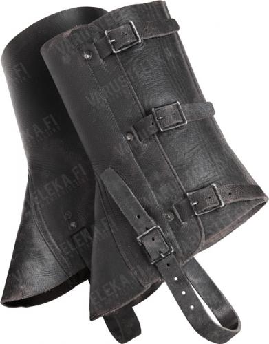 Swiss leather gaiters, used Swiss leather gaiters, used