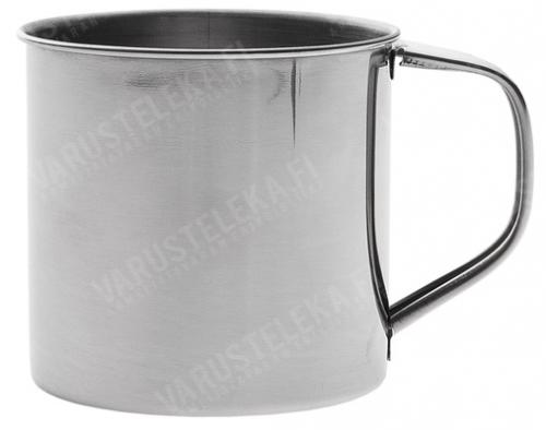 Mil-Tec Stainless Steel Camping Mug - Stainless Steel