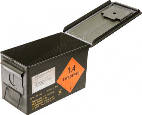 US ammunition box, .50 cal, surplus.