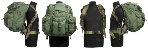 US ALICE Large Pack, with frame, olive drab, surplus.