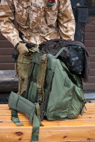 US ALICE Large Pack, with frame, olive drab, surplus.