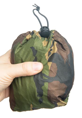 Dutch army rucksack cover, DPM/Woodland, surplus. 60l packed