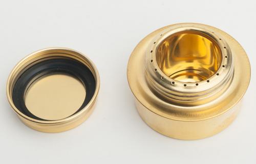 Mil-Tec Alcohol Camping Stove, Brass.