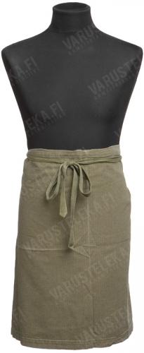 Czechoslovakian work apron, brown, surplus.