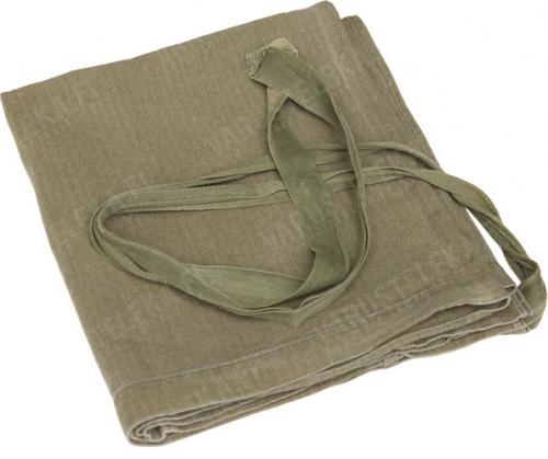 Czechoslovakian work apron, brown, surplus.