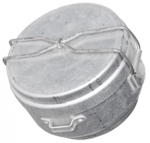 Czechoslovakian mess tin, aluminum, surplus Czechoslovakian mess tin, aluminum, surplus