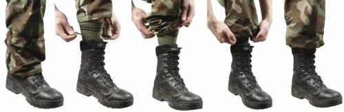 Mil-Tec Elastic Pant Blousers, 2-Pack.