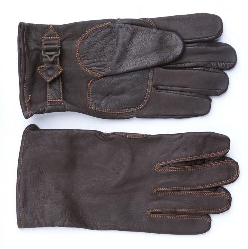 Swedish Leather Gloves, Brown, Surplus. 