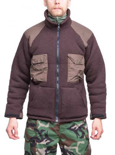 US ECWCS Gen I Fleece Jacket, "Bear Jacket", Surplus. The occasional brown reinforcement fabrics may be found.