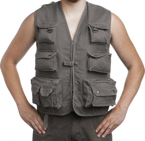 Mil-Tec outdoors vest, moleskin Mil-Tec outdoors vest, moleskin