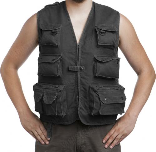 Mil-Tec outdoors vest, moleskin Mil-Tec outdoors vest, moleskin
