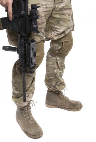 Mil-Tec soft knee pads.