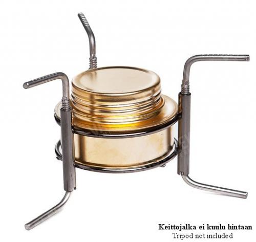 Mil-Tec Alcohol Camping Stove, Brass. Tripod is sold separately.