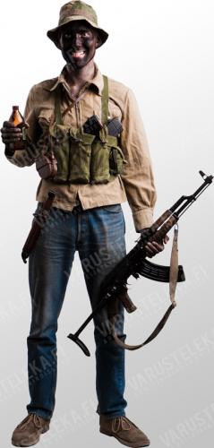Kemex M/97 face paint.
