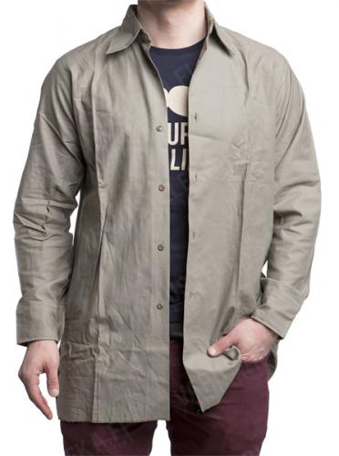 Czechoslovakian M21 Service Shirt, Fully Buttoned, Surplus.