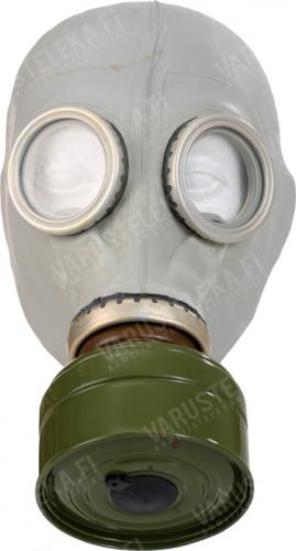 S Russian USSR CCCP civilian gray rubber gas mask GP-5 old stock orig Sz 1 