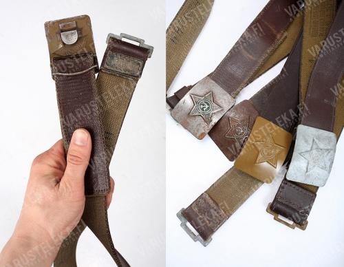 Soviet webbing belt, rubberized, surplus.