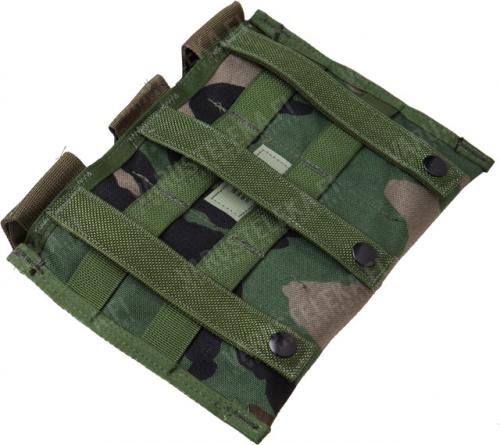 US MOLLE II M4 Triple Mag Pouch, Surplus. Woodland