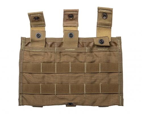 US MOLLE II M4 Triple Mag Pouch, Surplus. Coyote Brown