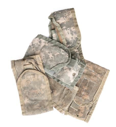 US MOLLE II M4 Double Magazine Pouch, Surplus.