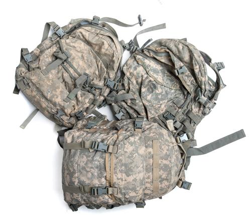 US MOLLE II Assault Pack, Surplus. Used and dirty. Still fit for the purpose.