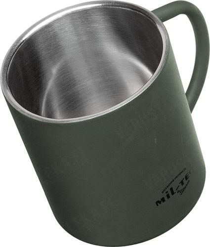 Mil-Tec thermos cup, 450 ml, olive drab Mil-Tec thermos cup, 450 ml, olive drab