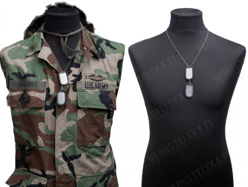 US Dog Tags, blank.