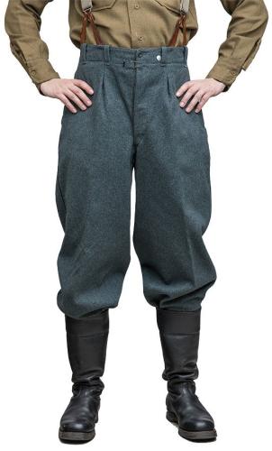 Swiss Wool Trousers, Surplus Swiss Wool Trousers, Surplus