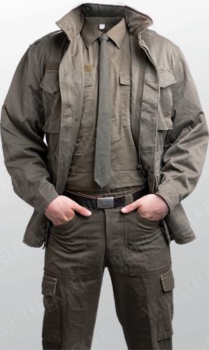 Austrian Anzug 75 Field Jacket, Olive Drab, Surplus. 