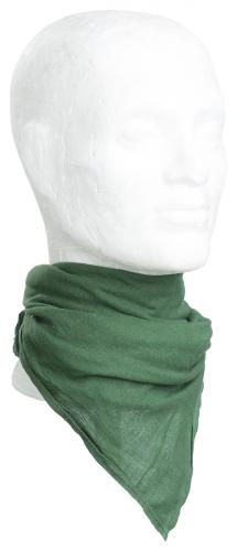 Swedish Square Scarf, Olive Green, Surplus.