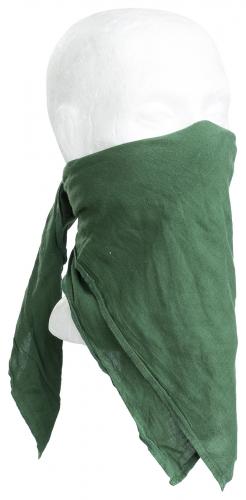Swedish Square Scarf, Olive Green, Surplus.