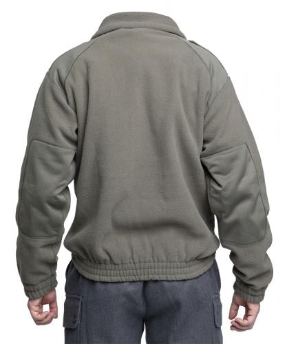 French Fleece Jacket, Green, Surplus.