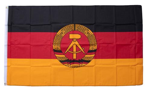 East German flag, 150 x 90 cm / 59" x 35" East German flag, 150 x 90 cm / 59" x 35"