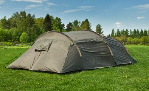 Mil-Tec 3-Person tunnel tent, olive drab. 