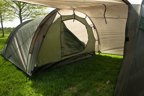 Mil-Tec three person tunnel tent, olive drab.