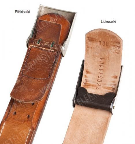 BW Leather Belt, Black, Surplus.