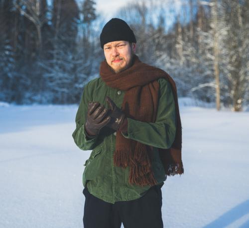 Swedish M59 field jacket, green, surplus. 