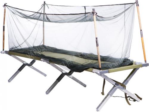 Mil-Tec field cot Gen II 210 x 68 cm. Mosquito net sold separately