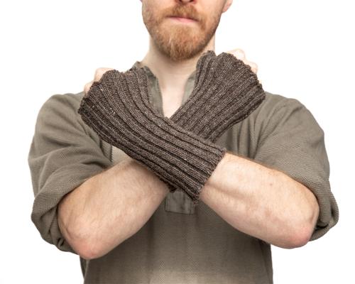 Swedish Wrist Warmers, Wool, Surplus. 