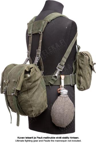 Swedish Canteen, Aluminum with Woolen Cover, Surplus.