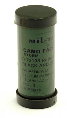 Mil-Tec face paint stick, black/green Mil-Tec face paint stick, black/green