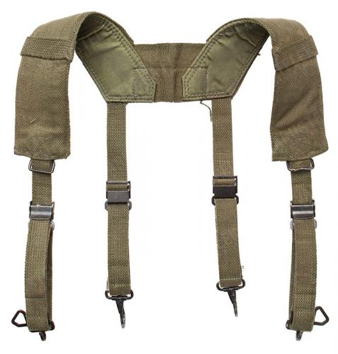 Belgian M-1971 suspenders, surplus Belgian M-1971 suspenders, surplus