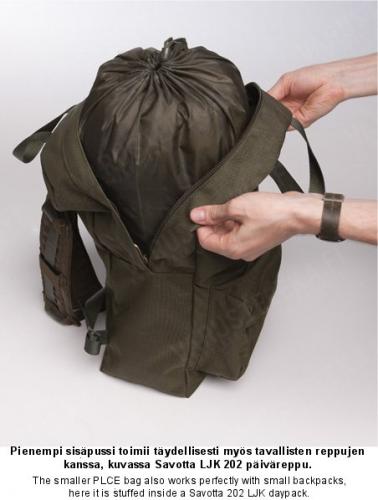 British PLCE bergen liner bag, small, surplus.