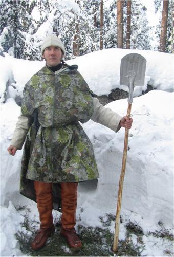 Swiss snow shovel, surplus. 