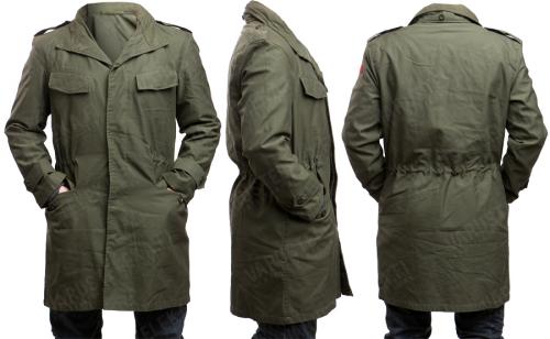 Belgian parka, M88, olive drab, surplus. 