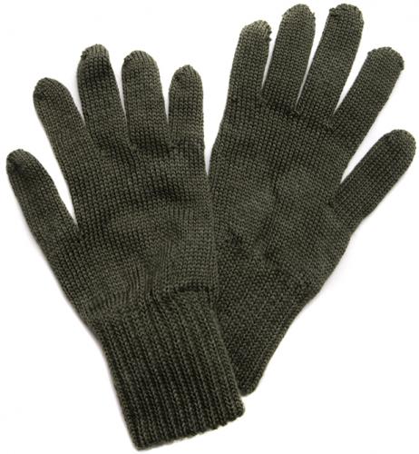 Belgian wool gloves, surplus.