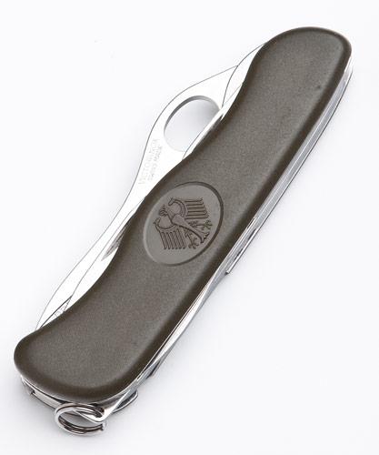 Swiss army knife sales tool with hole