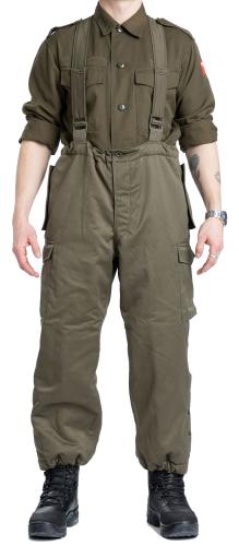 Austrian winter trousers, olive drab, surplus Austrian winter trousers, olive drab, surplus