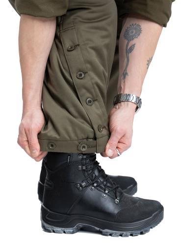 Austrian winter trousers, olive drab, surplus.