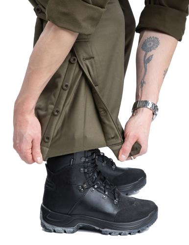 Austrian winter trousers, olive drab, surplus.